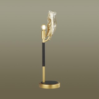 4870/1T HALL ODL_EX22 51 золотой/чёрный/стекло Настольная лампа E14 1*40W VENTAGLIO-foto7