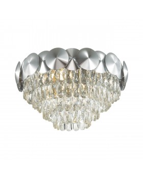 4972/5C HALL ODL22 375 хром/пластик/хрусталь Люстра потолочная E27 5*40W CATRIS-foto5