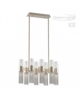 4631/16 HALL ODL20 471 серебристый/стекло/металл.цепочки Люстра G9 16*5W 220V PERLA-foto5