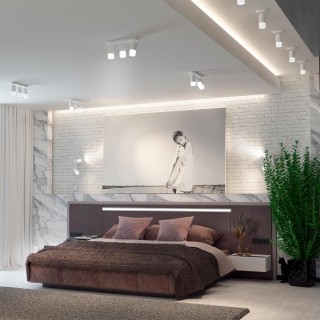 370736 OVER NT21 214 белый Светильник накладной IP20 GU10 9W 235V FLAX-foto3