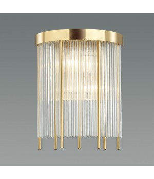 4788/2W HALL ODL21 454 золото/металл/стекло Бра E14 2*40W YORK-foto4