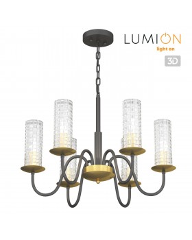 3781/6 MODERNI LN19 191 черный, бронза Люстра E27 6*40W 220V SHEILA-foto5