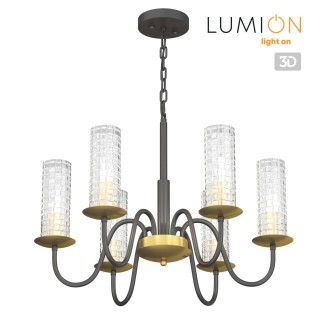 3781/6 MODERNI LN19 191 черный, бронза Люстра E27 6*40W 220V SHEILA-foto5