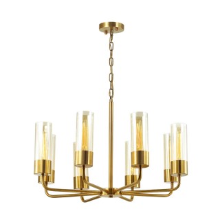 4659/8 COUNTRY ODL20 491 золотой/прозрачный Люстра E27 8*60W 220V STEPI-foto4