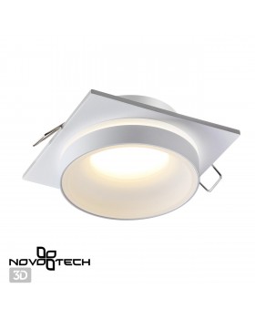 370785 SPOT NT21 292 белый Светильник встраиваемый влагозащищенный IP44 GU10 9W 220V WATER-foto4