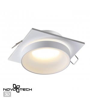 370785 SPOT NT21 292 белый Светильник встраиваемый влагозащищенный IP44 GU10 9W 220V WATER-foto4