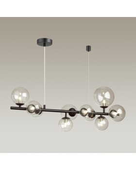 4818/10 MODERN ODL21 395 черный/прозрачный Люстра G9 10*40W TOVI-foto4