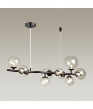 4818/10 MODERN ODL21 395 черный/прозрачный Люстра G9 10*40W TOVI-foto4