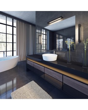 3888/18WB HIGHTECH ODL20 243 черн/металл Настен.поворотн.светильник LED 4000K 18W 220V IP44 ARNO-foto3