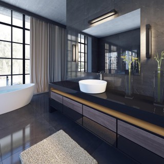 3888/18WB HIGHTECH ODL20 243 черн/металл Настен.поворотн.светильник LED 4000K 18W 220V IP44 ARNO-foto3