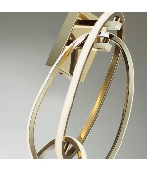 4875/33WL L-VISION ODL_EX22 95 золотой/акрил Настенный светильник LED 33W 4000K SPACE-foto6