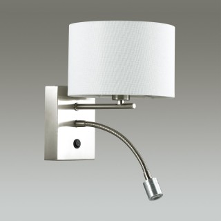 3745/1A MODERNI LN19 114 никель Бра E14, LED 43W 220V NIKKI-foto3