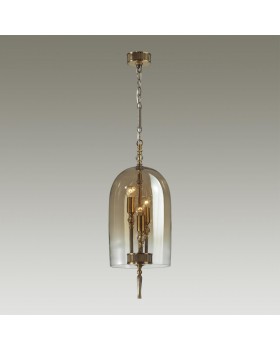 4892/3 NEO ODL_EX22 63 бронзовый с патиной/'коньячный'/стекло Подвес E14 3*40W BELL-foto4