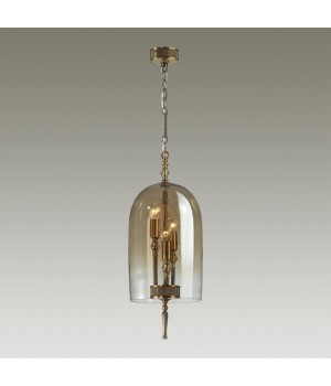 4892/3 NEO ODL_EX22 63 бронзовый с патиной/'коньячный'/стекло Подвес E14 3*40W BELL-foto4