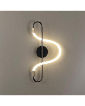 4303/12WL HIGHTECH ODL22 177 черный/античная бронза Настенный светильник IP20 LED 12W 720Лм 4000K KEYS-foto4