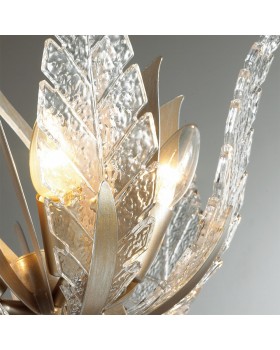 4838/1W HALL ODL21 465 золотистый/стекло Бра E14 1*40W FLOWERI-foto7