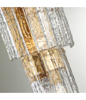 4938/3W HALL ODL22 439 матов.золотой/прозрачный/стекло/ Бра E14 3*40W MERKALE-foto7