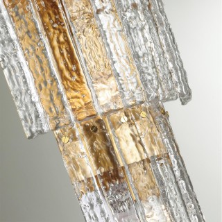 4938/3W HALL ODL22 439 матов.золотой/прозрачный/стекло/ Бра E14 3*40W MERKALE-foto7