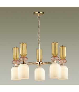 4589/5 MODERNI LN22 069 золотой Люстра E27 5*40W 220V GILLIAN-foto3