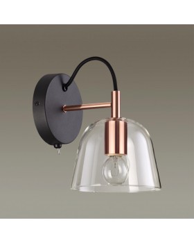 4455/1W MODERNI LN20 183 черный, медный Бра E14 1*40W 220V JOSEPH-foto4