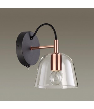 4455/1W MODERNI LN20 183 черный, медный Бра E14 1*40W 220V JOSEPH-foto4