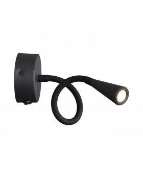 4254/3WL HIGHTECH ODL21 271 черн/металл Настен.светильник выкл на базе IP20 LED 3W 263Лм 3000K ODDS-foto6