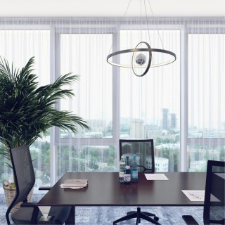 4031/40L L-VISION ODL18 217 тёмно-серый/хром Люстра IP20 LED 60W 220V LOND-foto3