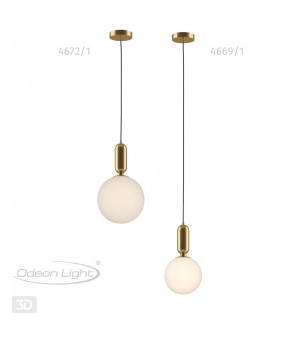 4669/1 PENDANT ODL20 309 золотой/белый Подвес E27 1*40W (тип лампы СВЕЧА ) 220V OKIA-foto5