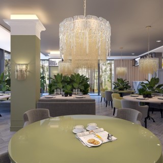 4634/1W CLASSIC ODL20 443 золото/стекло/металл.цепочки Бра E14 1*40W 220V BRITA-foto3