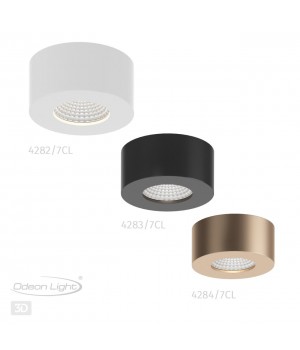 4282/7CL HIGHTECH ODL22 257 белый/металл Потолочный светильник IP20 LED 7W 791Лм 3000K BENE-foto4