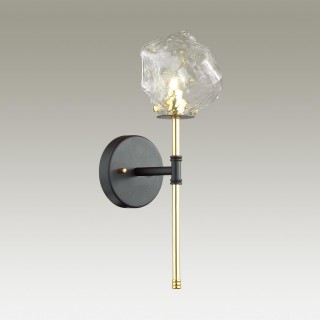 4789/1W LOFT ODL21 501 черный/золотой/прозрачный Бра G9 1*40W STONO-foto4