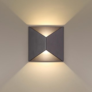 3907/10WL HIGHTECH ODL20 241 черный/металл Настенный светильник LED 3500K 10W 220V IP65 TIBRO-foto4