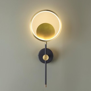 4322/15WL MIDCENT ODL22 167 металл/черный с бронзой Настенный светильник IP20 LED 15W 957Лм 3000K DENZEL-foto4