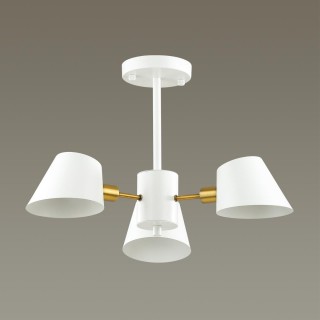 4465/3C MODERNI LN20 138 белый, золотой Люстра потолочная E14 3*60W 220V KENIA-foto3