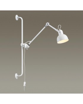 4126/1WA MODERN ODL19 525 белый Бра на кронштейне Е14 1*40W ARTA-foto4