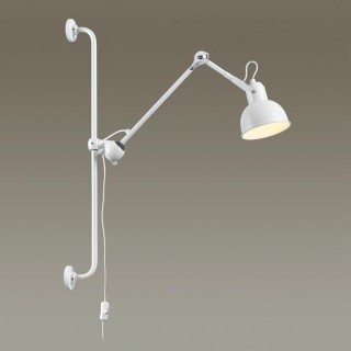 4126/1WA MODERN ODL19 525 белый Бра на кронштейне Е14 1*40W ARTA-foto4