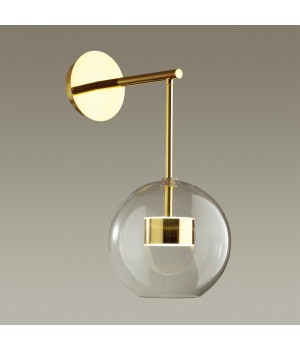 4640/12WL L-VISION ODL21 331 золотой/прозрачный Бра с выкл LED 12W 4000K BUBBLES BUBBLES-foto4