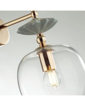 4855/1WB CLASSIC ODL_EX21 67 золото/разноцветн./керамика/стекло Бра E14 1*40W BIZET-foto7