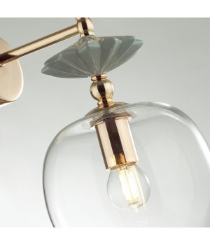 4855/1WB CLASSIC ODL_EX21 67 золото/разноцветн./керамика/стекло Бра E14 1*40W BIZET-foto7