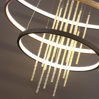 3901/99L L-VISION ODL20 215 золотистый/стекло/металл Подвесной светильник LED 4000K 113W 220V MONICA-foto8