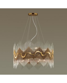 4983/12 HALL ODL22 443 бронзовый/стекло Люстра E14 12*40W SAVIKIA-foto3