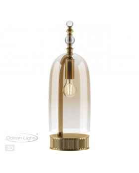 4892/1T NEO ODL_EX22 63 бронзовы/коньячный/стекло Настольная лампа E14 1*40W BELL-foto5