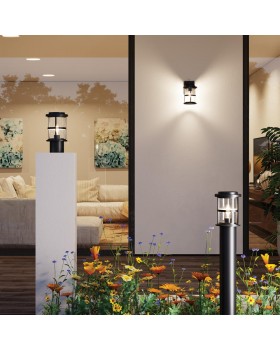 4964/1A NATURE ODL22 569 черный/стекло Ландшафтный светильник на базу E27 1*60W IP44 MAGUS-foto3