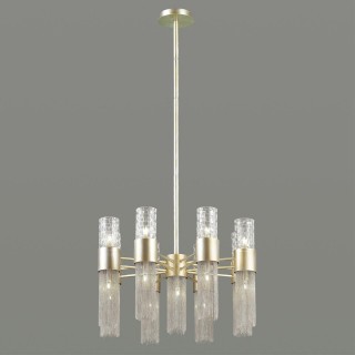 4631/17 HALL ODL20 471 серебристый/стекло/металл.цепочки Люстра G9 17*5W 220V PERLA-foto4