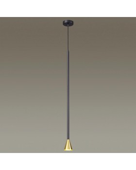 3884/1GB HIGHTECH ODL20 315 черно-золотистый/металл Подвесной светильник LED GU10 7W 220V PIPA-foto4