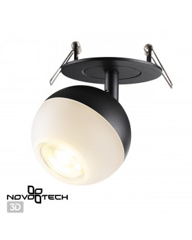 370817 SPOT NT22 232 черный Светильник встраиваемый IP20 GU10 9W 220V GARN-foto9