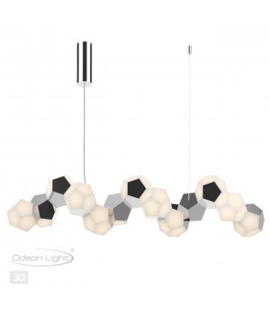 4304/74L HIGHTECH ODL22 165 хром Подвесной светильник IP20 LED 83W 4440Лм 4000K BINGO-foto5