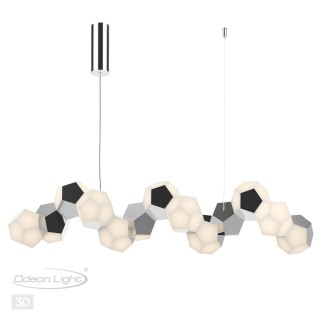 4304/74L HIGHTECH ODL22 165 хром Подвесной светильник IP20 LED 83W 4440Лм 4000K BINGO-foto5