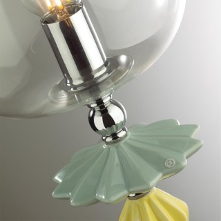 4893/1WB CLASSIC ODL_EX22 70 хром/раноцветн./керамика/стекло Бра E14 1*40W 4893/1WB BIZET-foto7