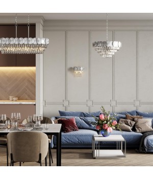 4972/2W HALL ODL22 375 хром/пластик/хрусталь Бра G9 2*33W CATRIS-foto3